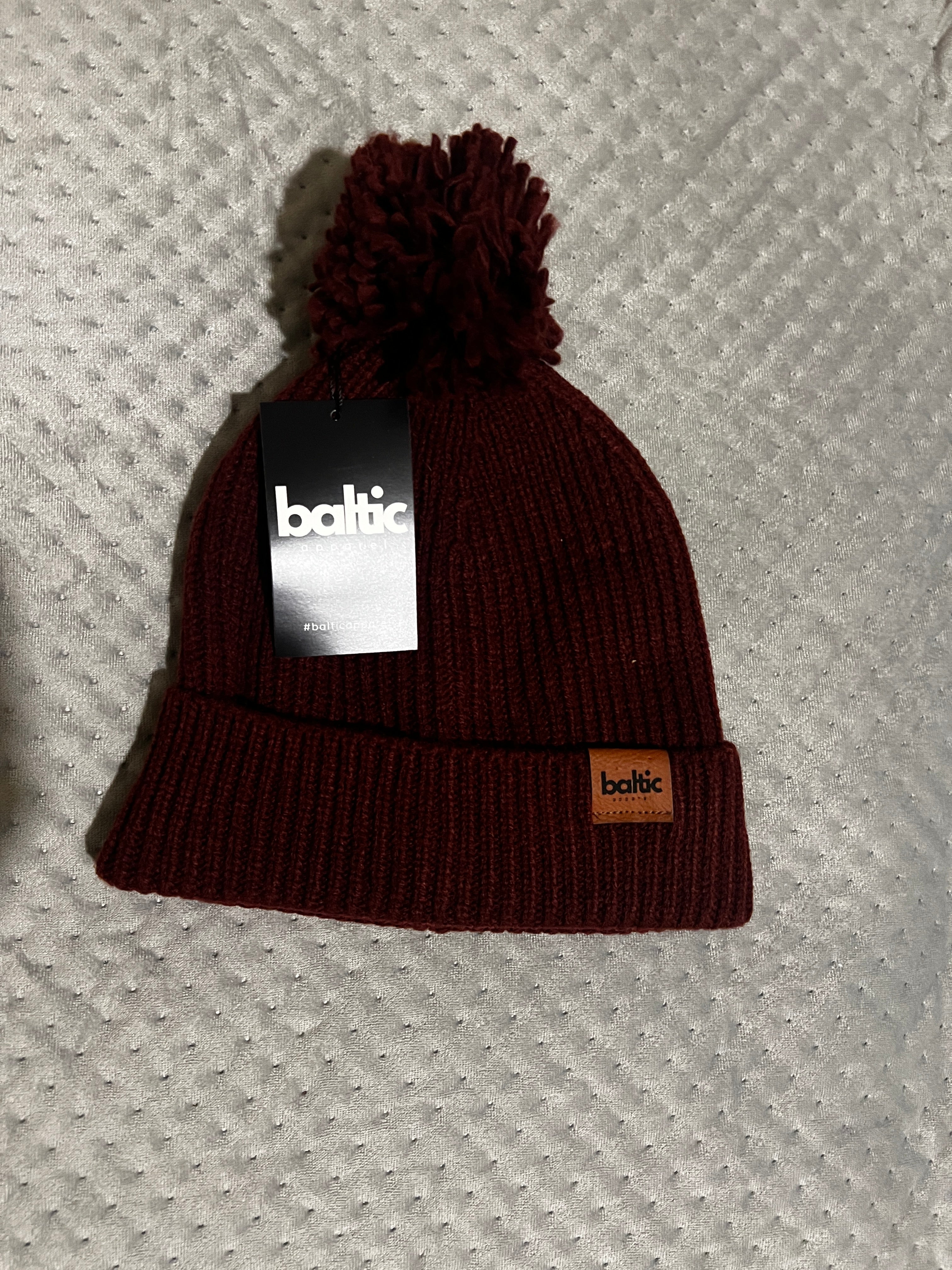 Baltic Beanie — You Are Loved Edition - Classic Burgundy