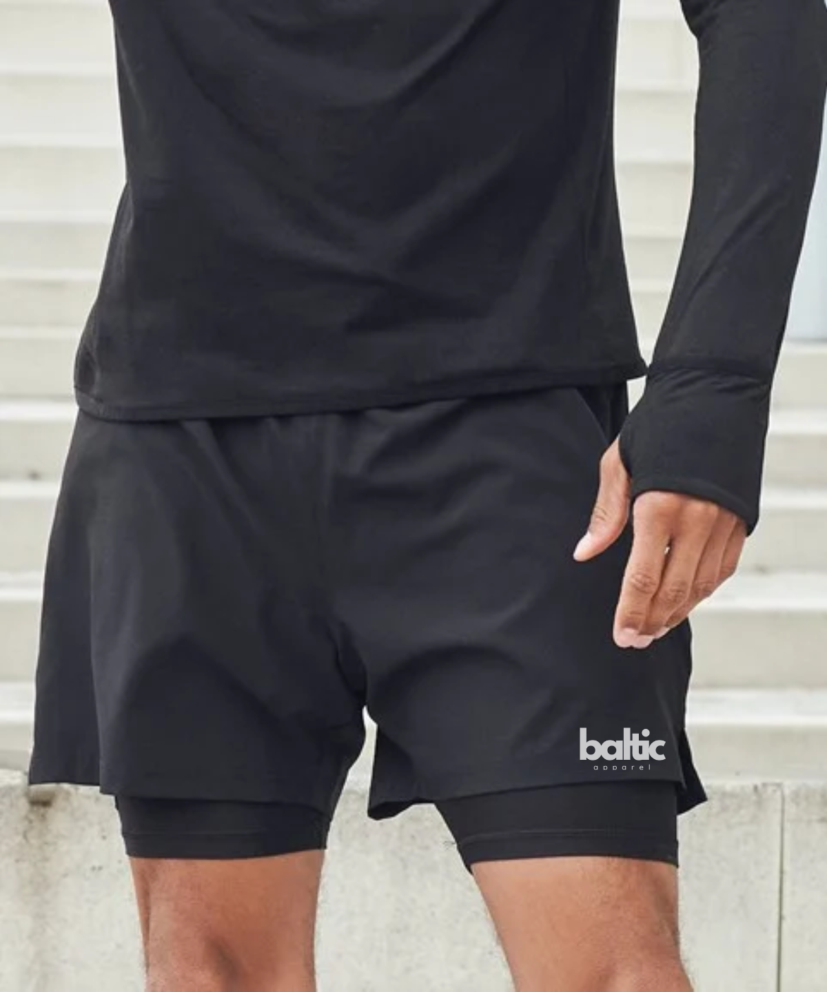Baltic Active Double Layer Sports Shorts