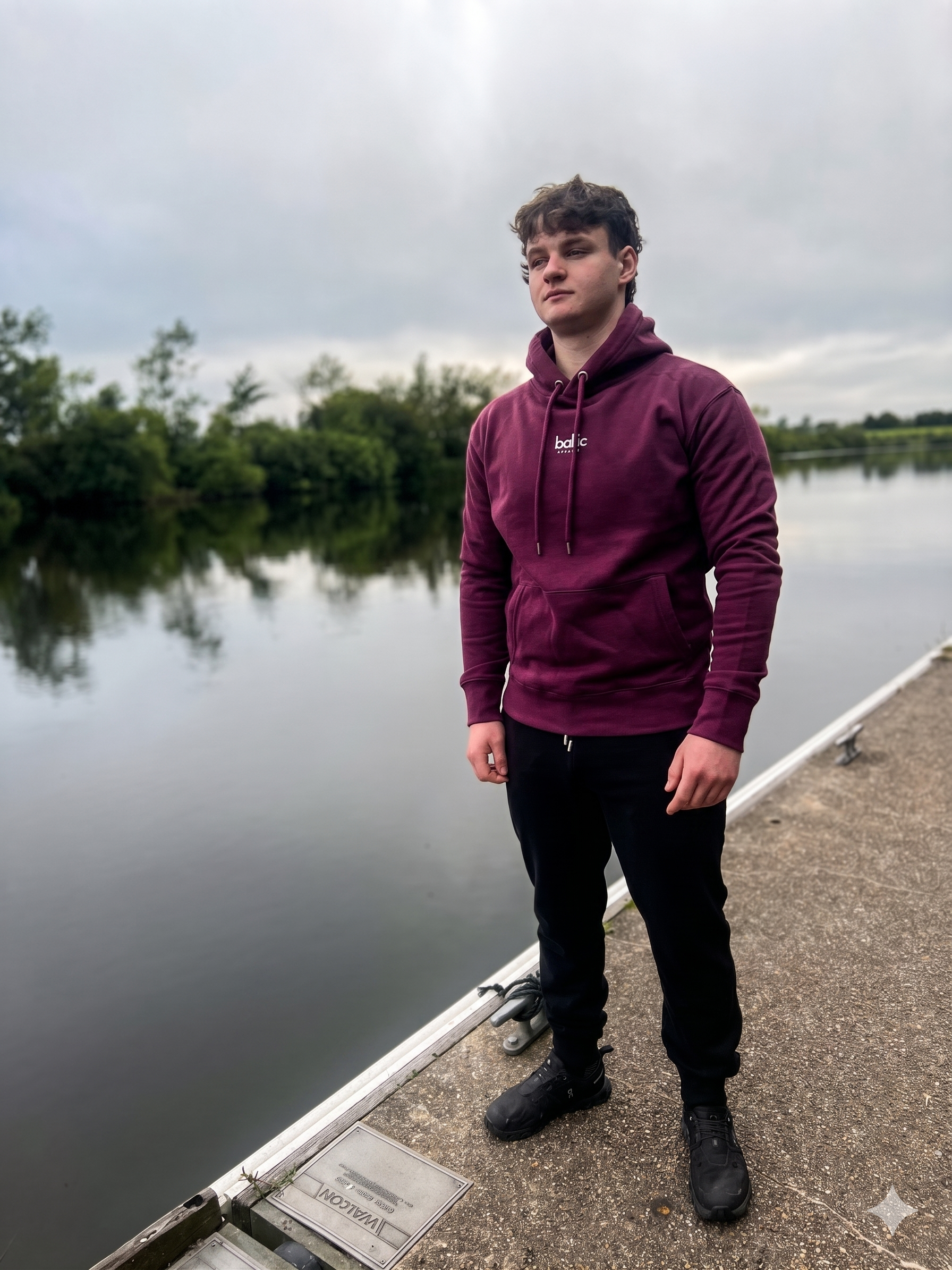 Baltic Lux Hoodie - Super Soft, Super Warm - Burgundy