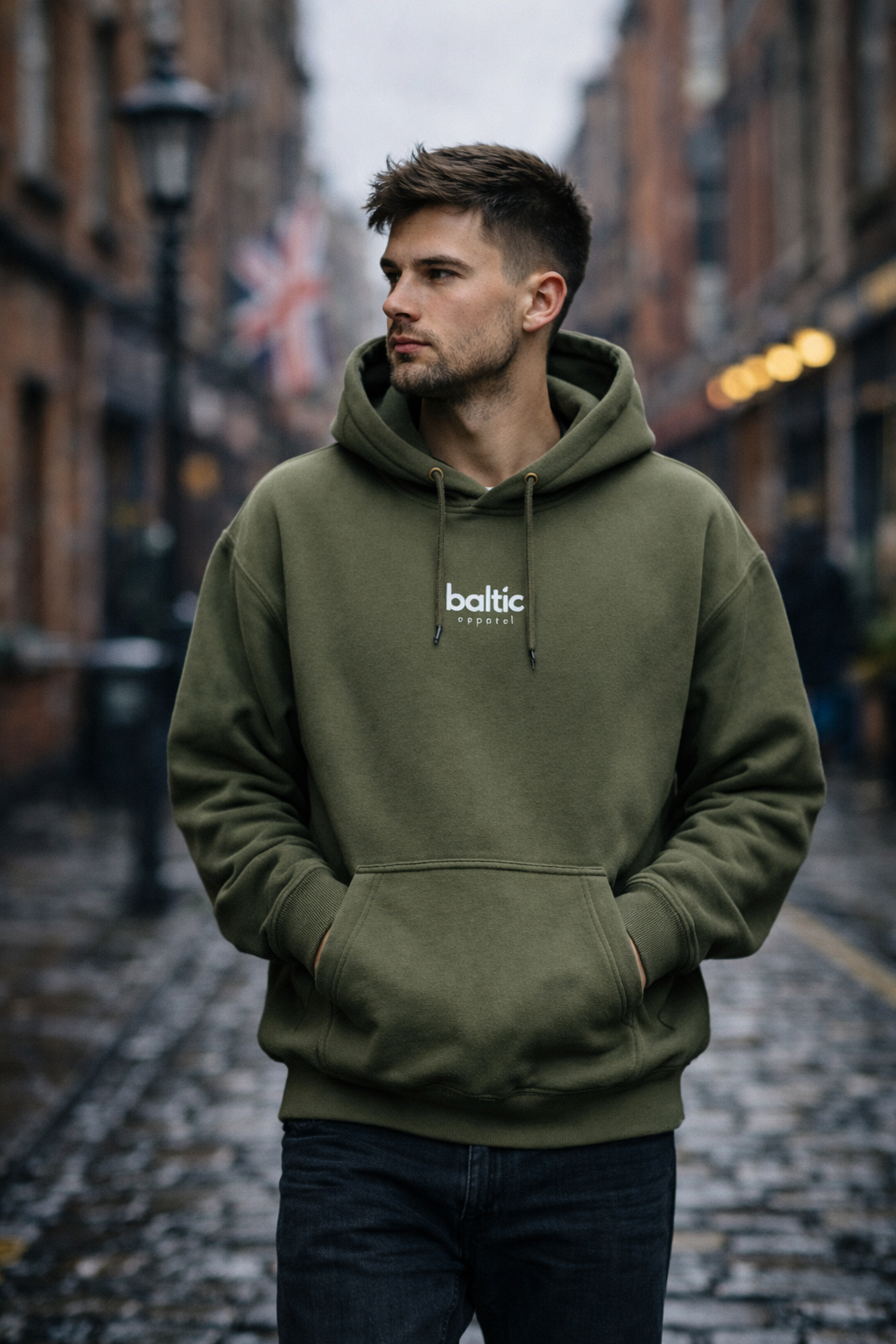 Baltic Lux Hoodie - Super Soft, Super Warm - Khaki