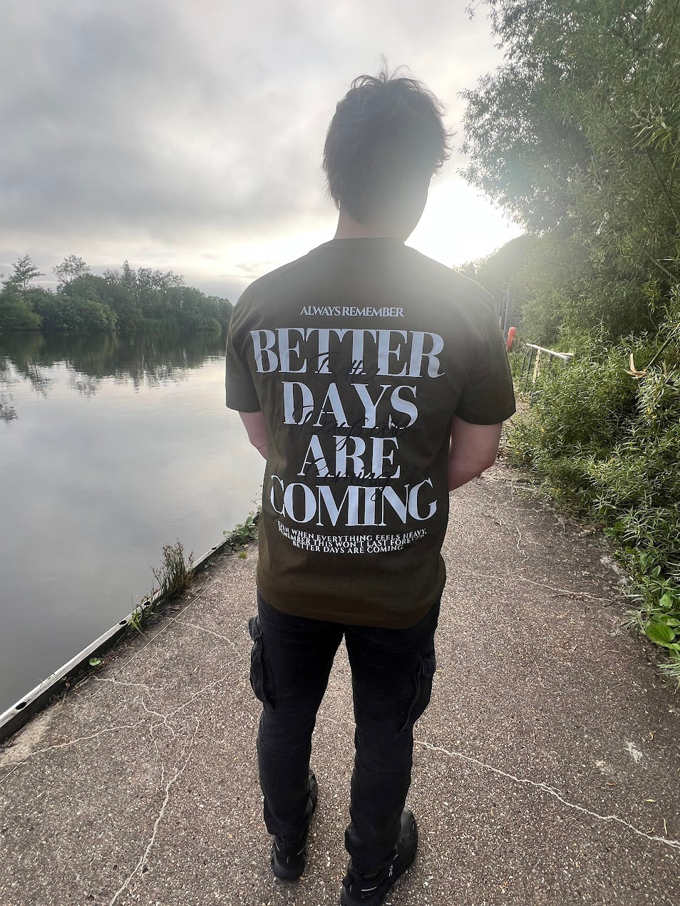 Baltic One Better Days are Coming Heavy-weight T-Shirt