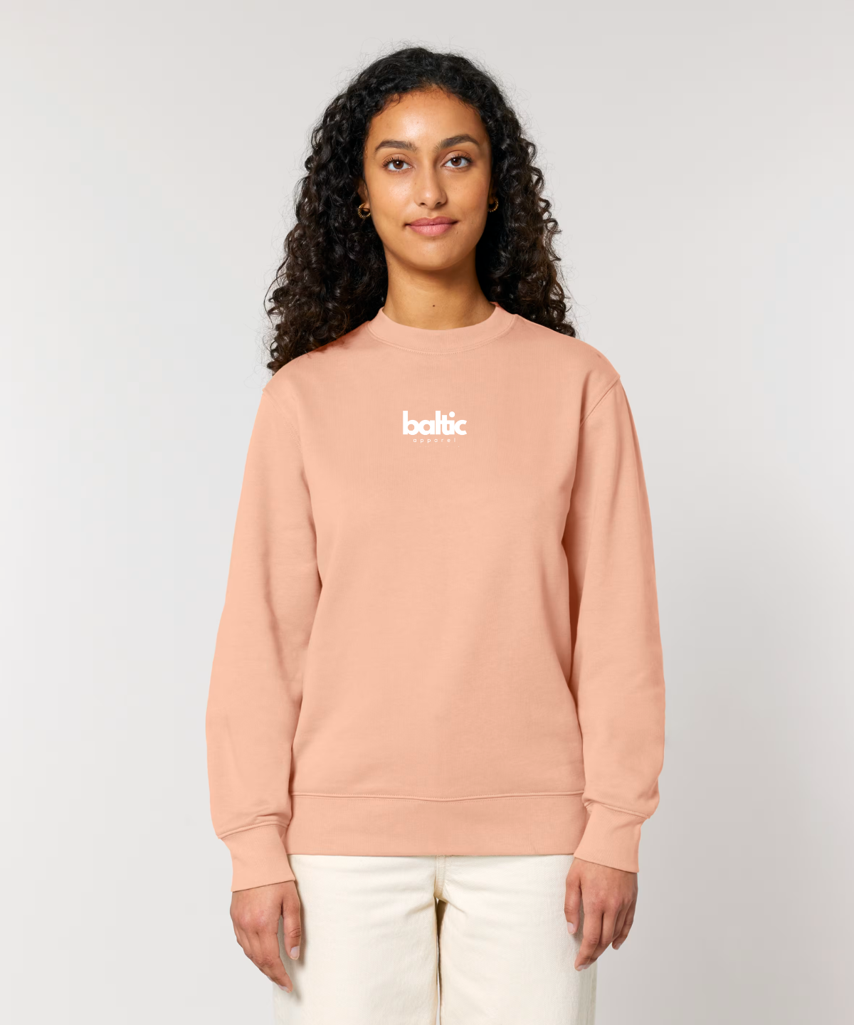 The Baltic Mid-Weight Sweatshirt - Peach