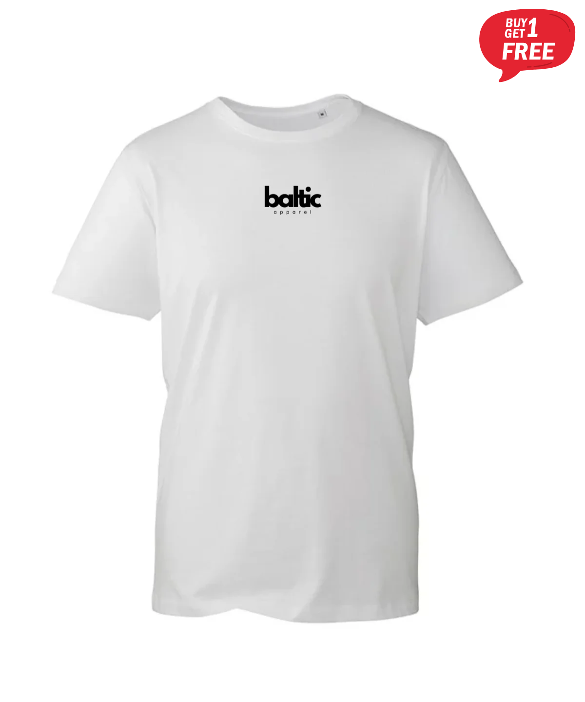 Baltic Logo Light-weight - White