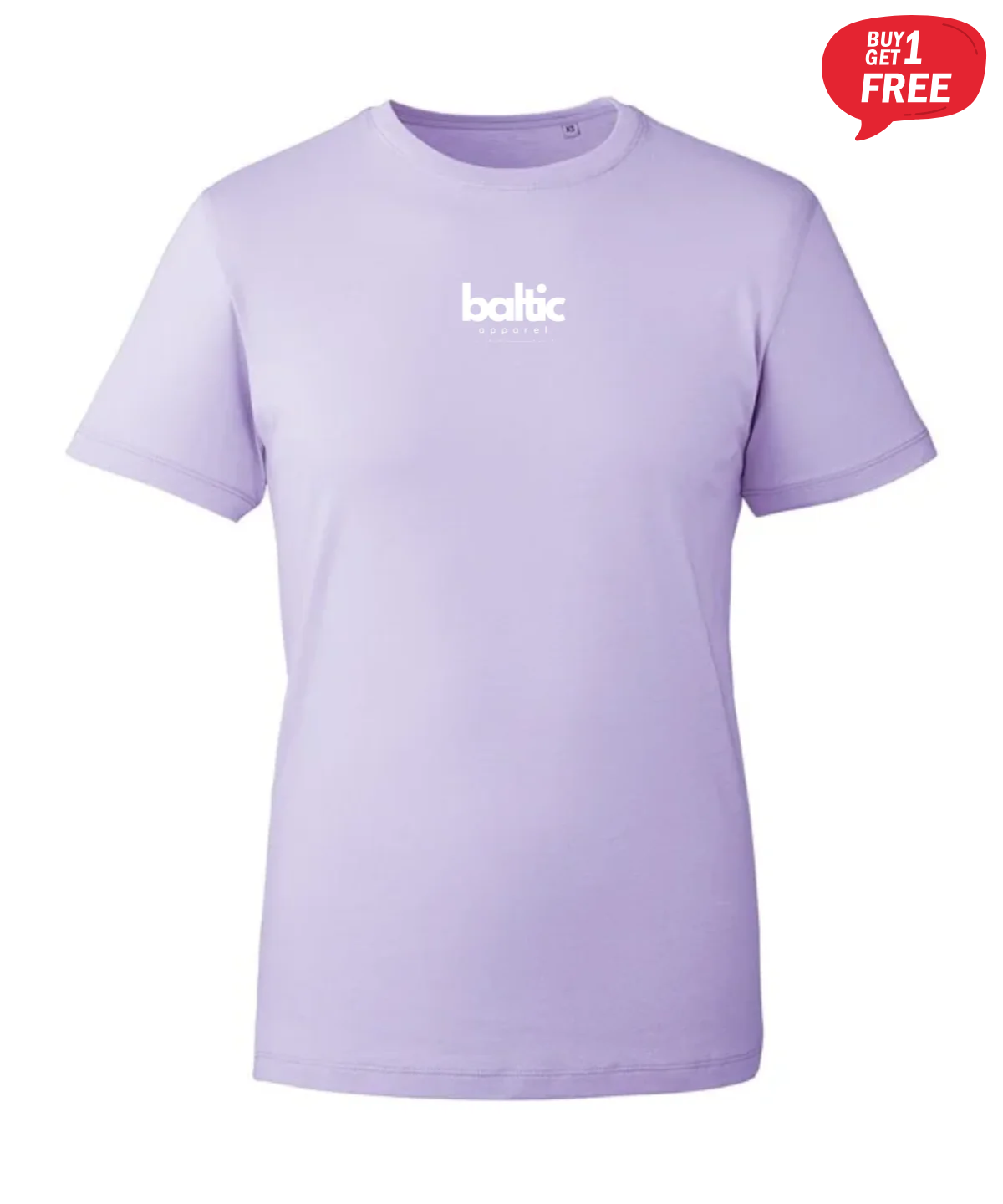 Baltic Logo Light-weight T-Shirt - Lavender